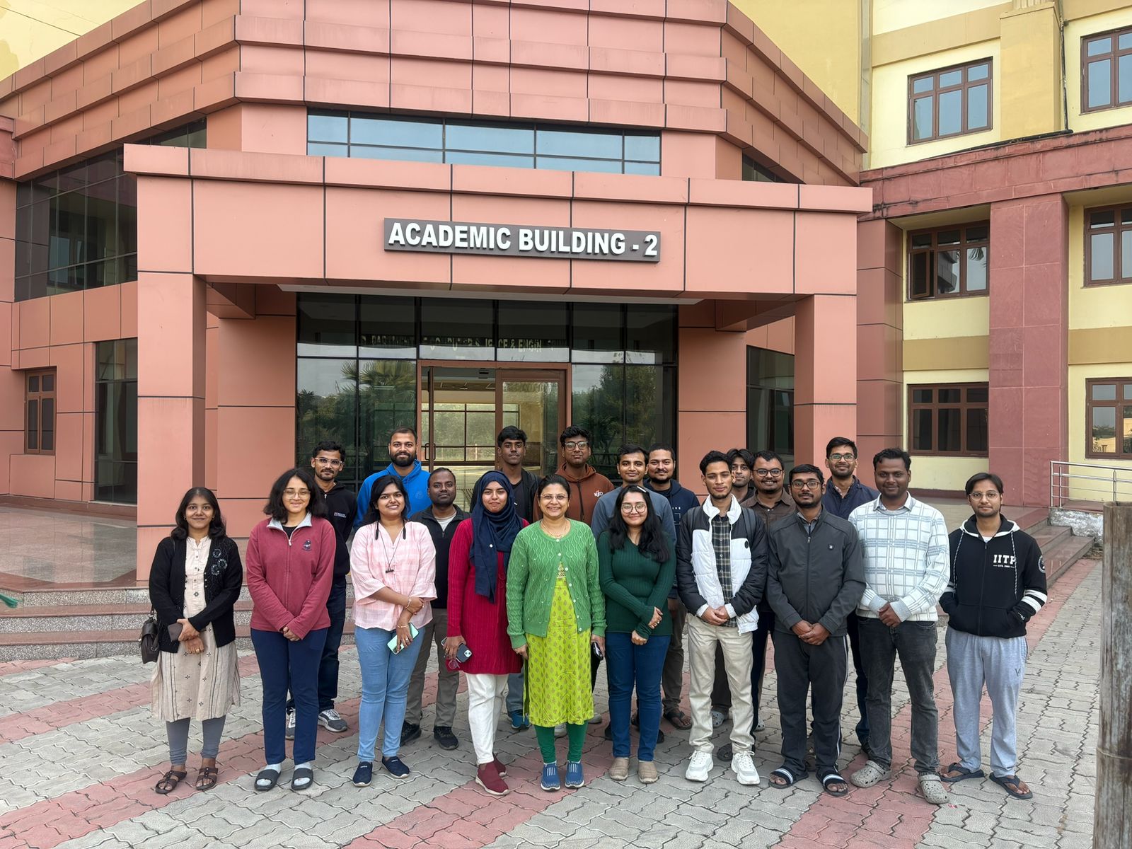 Drisha Lab members at IIT Patna